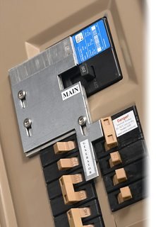 Interlock in service panel